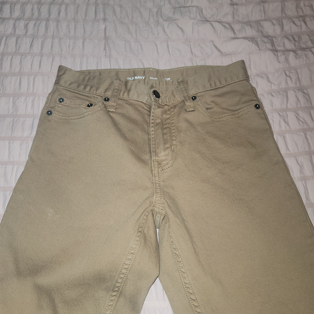 Old Navy Stretch Slim Jeans - Khaki